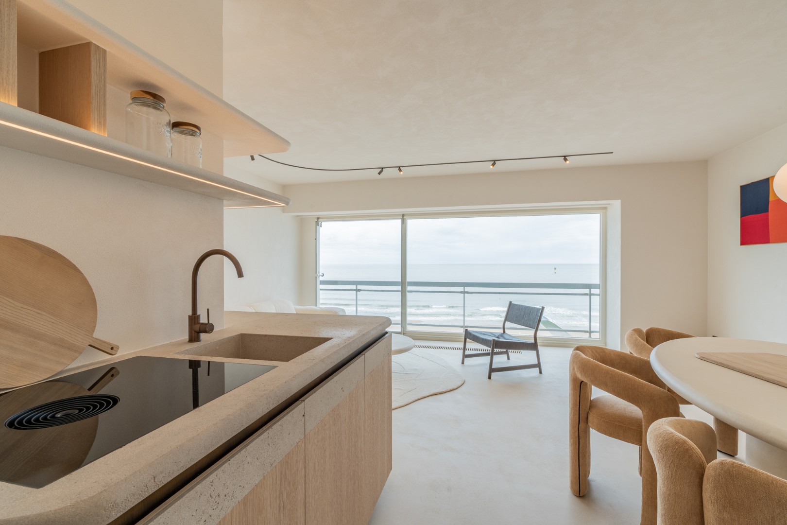 Breed appartement (>5,5m) met spectaculair zeezicht op Zeedijk-Knokke - foto 3