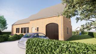Discover this modern detached new-build home under construction, located at Steenweg 106 in Asper. This spacious home offers everything for comfortable living.<br /><br />On the ground floor you will find an entrance hall, separate toilet, sitting and dining area with open kitchen, a bedroom with dressing room, a bathroom, and an indoor garage with laundry room. On the first floor there are 2 bedrooms, a second bathroom, a separate toilet, a technical room, and an attic storage room.<br /><br />The home can be purchased as a shell, wind and watertight or fully finished turnkey, according to your wishes and budget.<br /><br />Contact us today for more information or a visit on site!