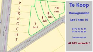 Bouwgronden te koop voor HOBOp en uitstekende locatie te Westerlo bevinden zich deze bouwgronden voor een halfopen bebouwing in de Molentraat. U...