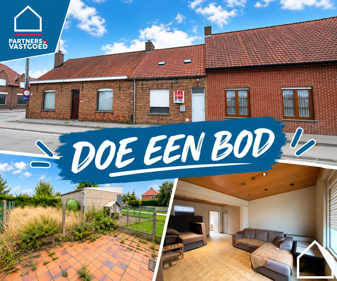 TE RENOVEREN WONING IN LANGEMARK-POELKAPELLE - foto 1
