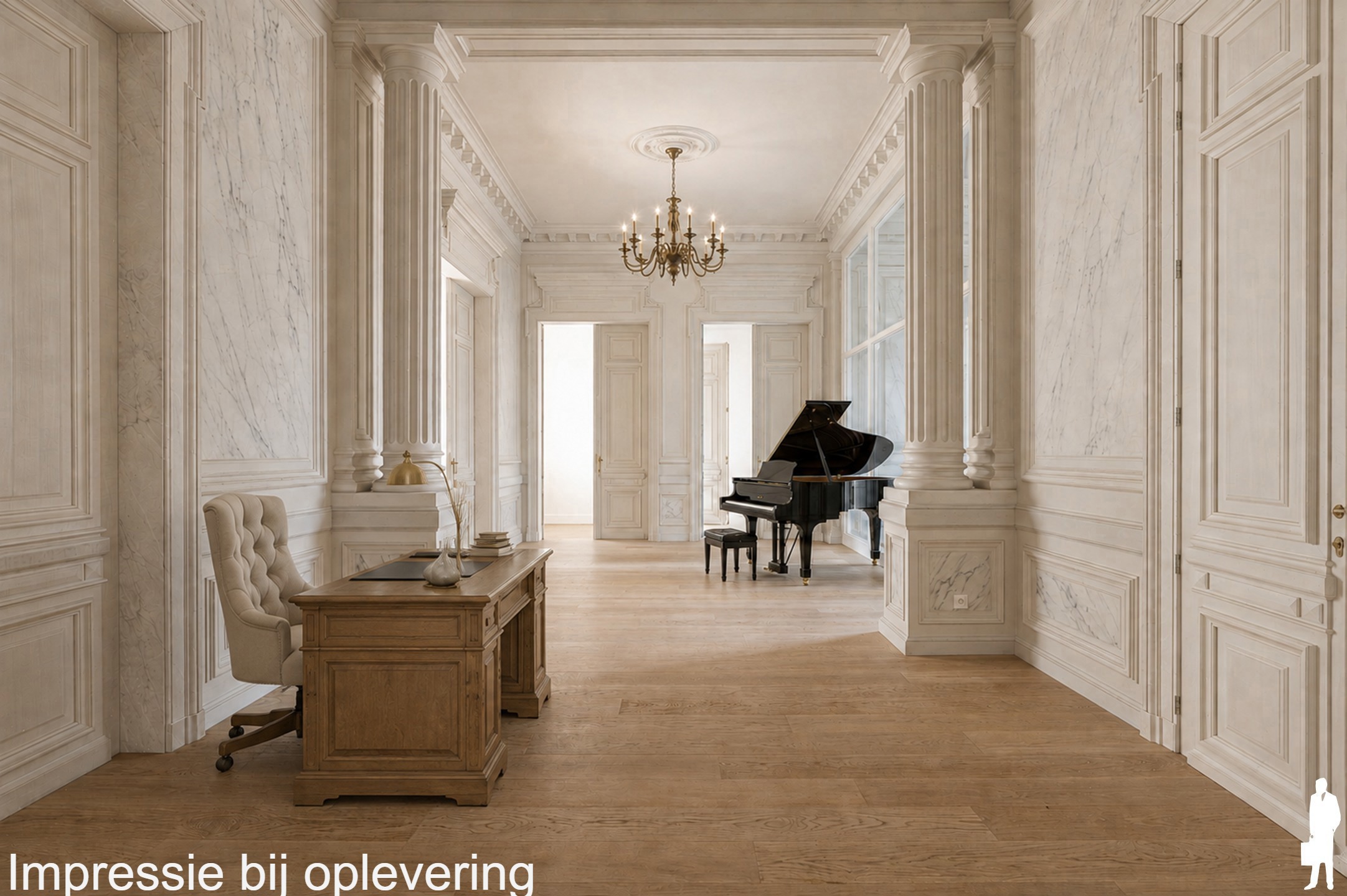Appartement van 209m² + terras in uniek en historisch kader - foto 4