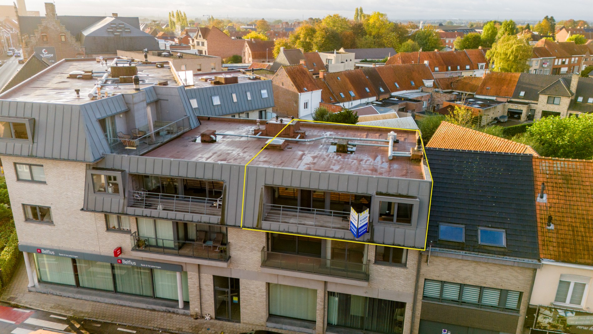 Appartement met twee slaapkamers in centrum Tielt. - foto 4