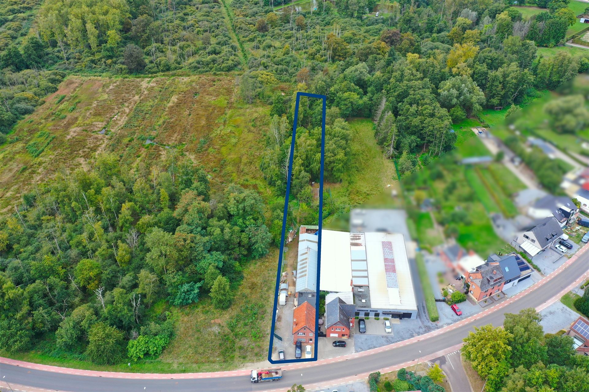 Gerenoveerde woning met loods (205m²) en privaat bos op 24a80ca in het rustige Zelem (Halen) - foto 2