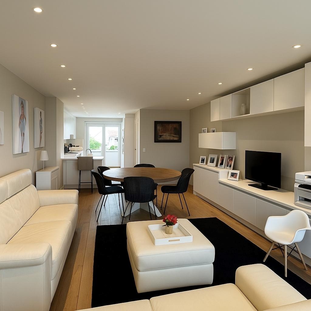 Standaard appartement met 2 slaapkamers in Torhout, bouwjaar 2015, bewoonbare oppervlakte 100.00 - foto 3