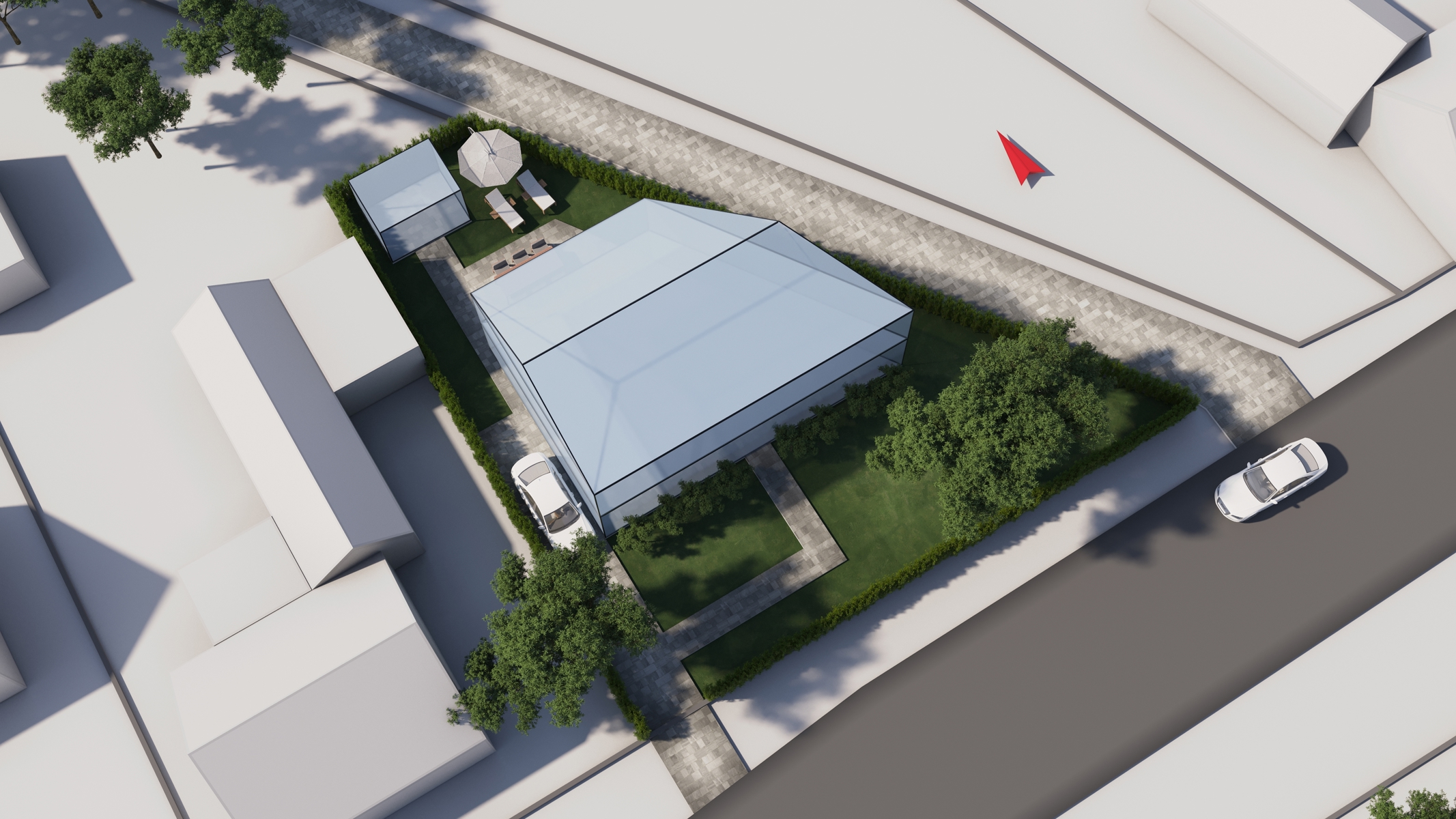 Landelijk gelegen bouwgrond 484m² voor O.B. te Viersel - foto 1