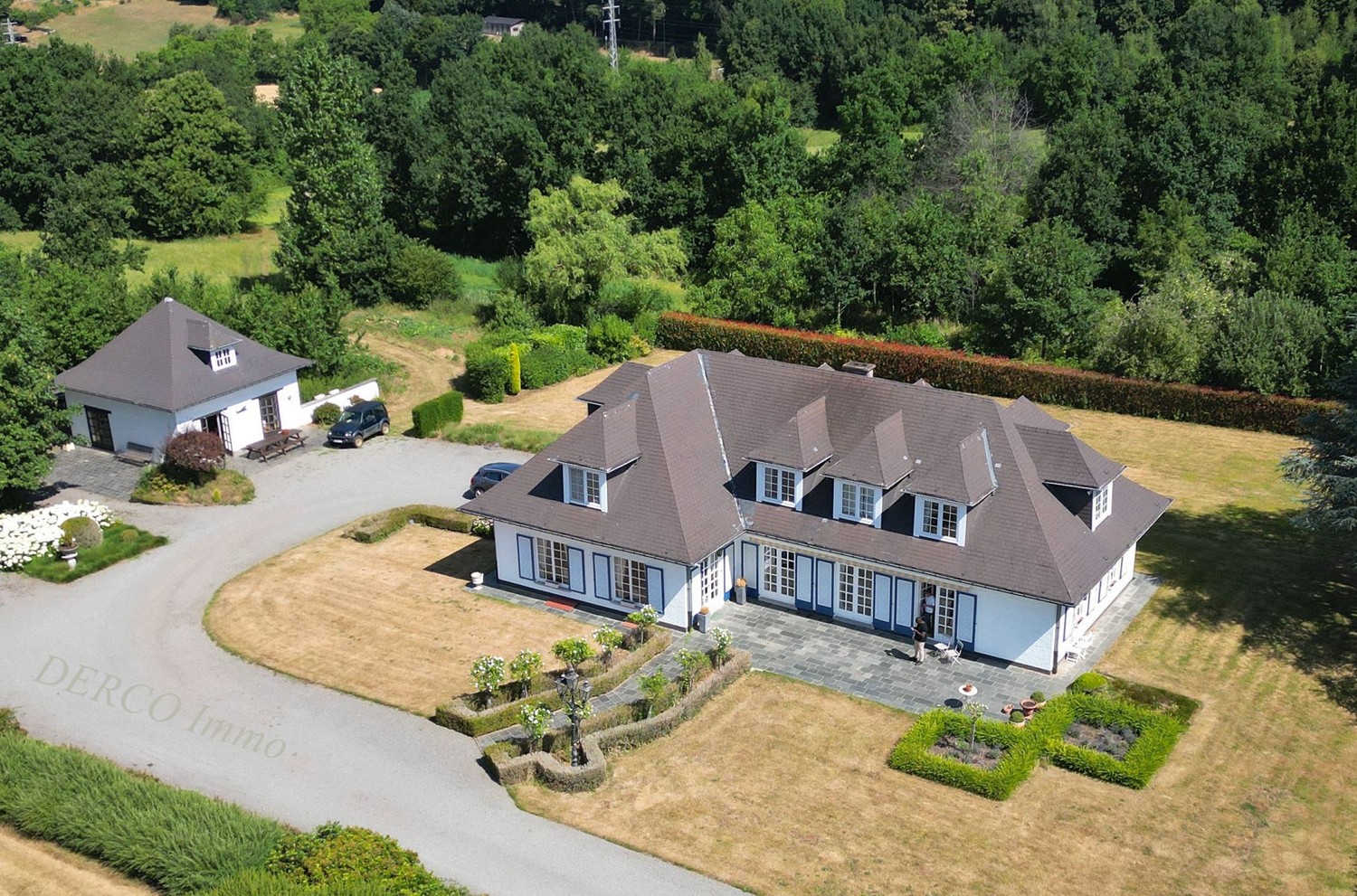 discreet achterin gelegen villa, uitzonderlijk rustig op 6,10 hectare - foto 4