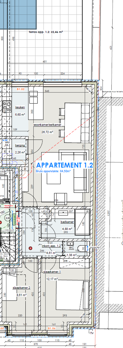 Energiezuinig nieuwbouw-appartement op 1e verdieping (2SLK) - foto 3