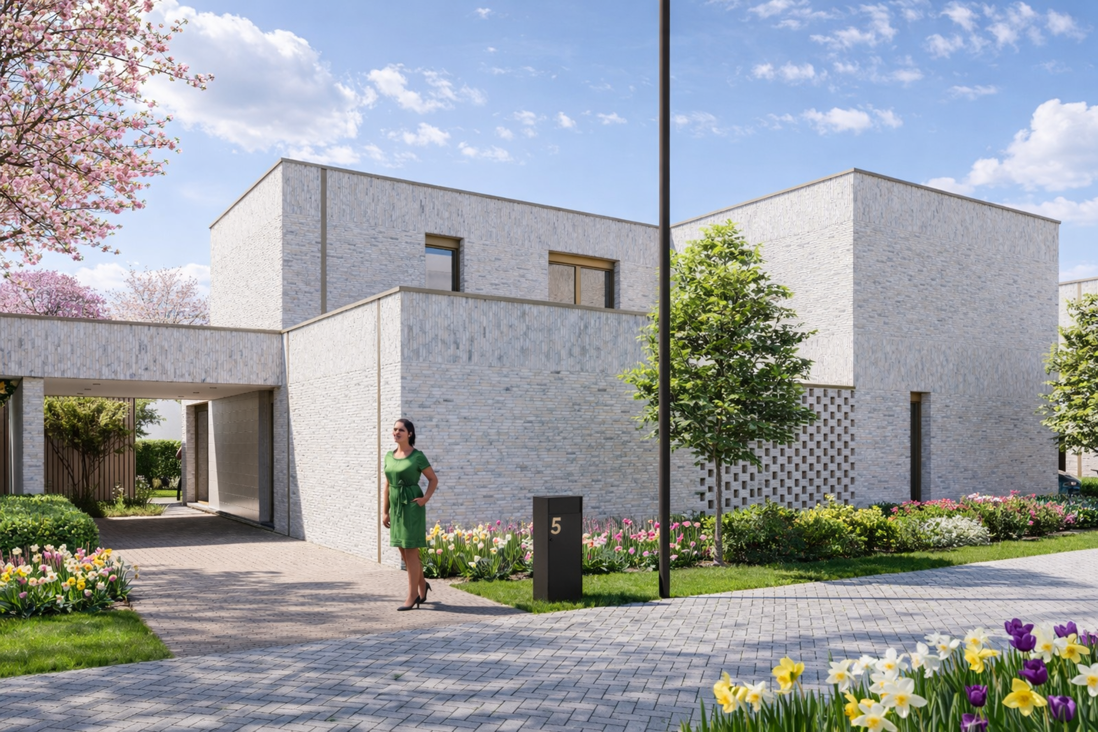 NIEUWBOUWWONING - 4 SLPK - TOPLIGGING - foto 1