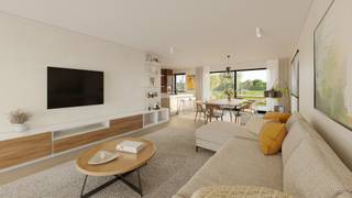 <ul>
<li>Groene omgeving</li>
<li>Ruime tuin</li>
<li>4 volwaardige slaapkamers</li>
<li>Inpandige garage</li>
</ul>
<br />OMGEVING<br />In een aangename en groene omgeving in Affligem bevindt zich deze moderne nieuwbouwwoning. Deze rustige ligging combineert het beste van twee werelden: een vredige, residentiële buurt met vlotte verbindingen naar Aalst, Asse en Brussel. Ideaal voor wie de rust van het buitenleven zoekt zonder in te boeten aan bereikbaarheid. In de nabije omgeving vind je tal van wandel- en fietsroutes, gezellige eetgelegenheden en lokale winkels. Dankzij de goede aansluiting met de E40 bereik je de omliggende steden in geen tijd, terwijl je thuis volop kunt genieten van een groene en aangename woonomgeving.<br /><br />INDELING<br />De ruime benedenverdieping omvat een uitnodigende inkomhal met gastentoilet, een lichtrijke leefruimte met plaats voor een bureau of een gezellige leeshoek, en een open keuken die aansluit op de eet- en zithoek. Aansluitend bevindt zich een praktische berging met doorgang naar de inpandige garage.<br /><br />Op de eerste verdieping bevinden zich vier volwaardige slaapkamers, een badkamer, een aparte toilet en een extra doucheruimte, wat zorgt voor optimaal comfort voor het hele gezin.<br /><br />E-PEIL 30<br />De woning is uitgerust met vloerverwarming op zowel het gelijkvloers als de eerste verdieping, aangestuurd door een energiezuinige warmtepomp. Het ventilatiesysteem D en de zonnepanelen zorgen ervoor dat het E-peil van 30 wordt behaald, wat bijdraagt aan een energiezuinige en milieuvriendelijke woonomgeving.<br /><br />Wil je jouw toekomstige woning ontdekken? Bel ons op 09 394 67 95 of mail naar info@potrell.be voor meer info of een afspraak!<br /><br />WONING OP MAAT | JOUW WONING, JOUW STIJL<br />Maak van deze woning jouw droomhuis op maat! Voeg je eigen smaak en persoonlijkheid toe en kies zelf de keuken, vloer en badkamer van jouw instapklare woning. Een eigen stek op maat van jouw wensen en stijl. Jij kiest, Potrell voert uit. Zo makkelijk is het!