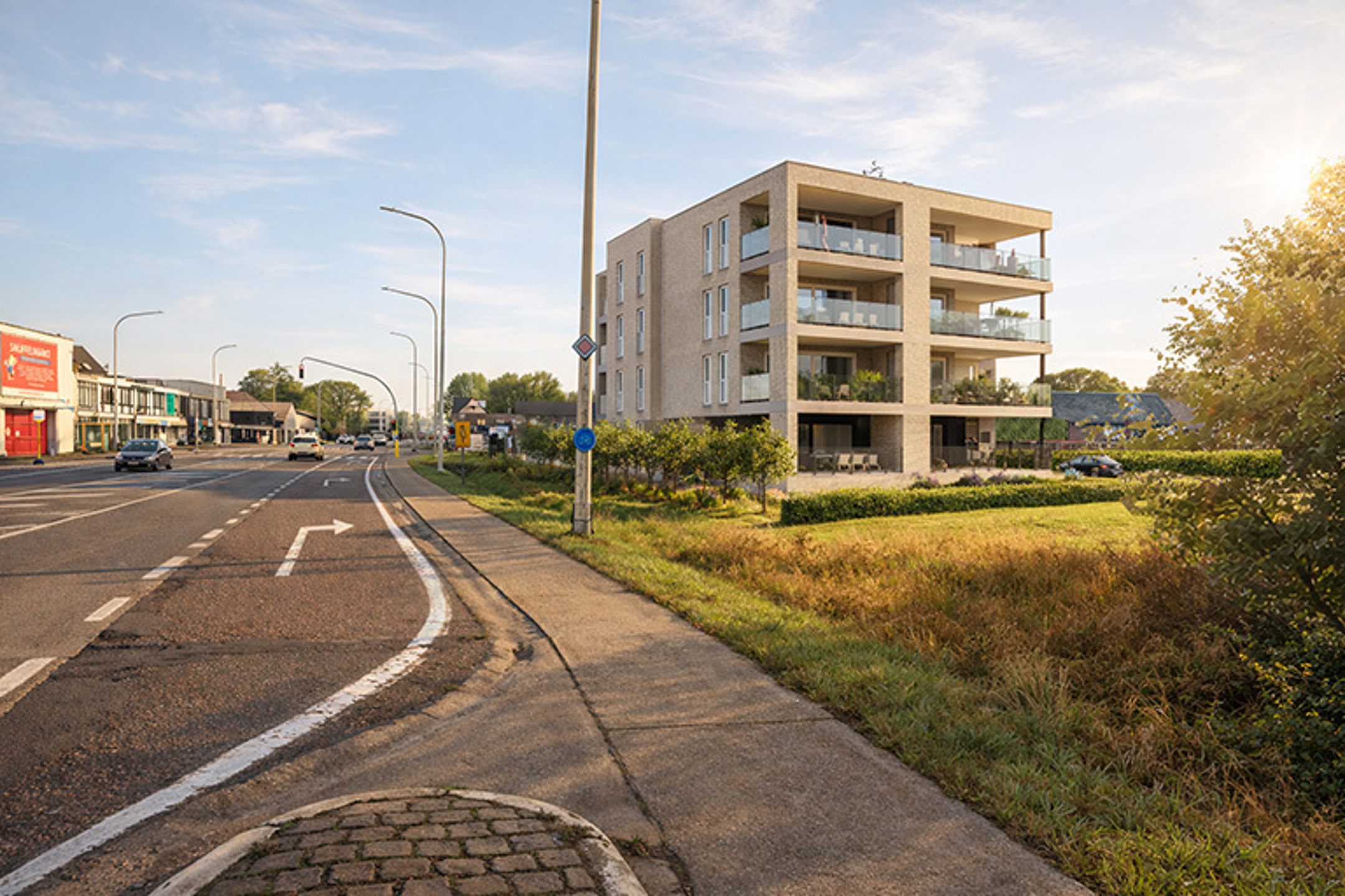 Nieuwbouwappartement - 1ste verdieping -  2 slaapkamers - ruim terras - foto 2