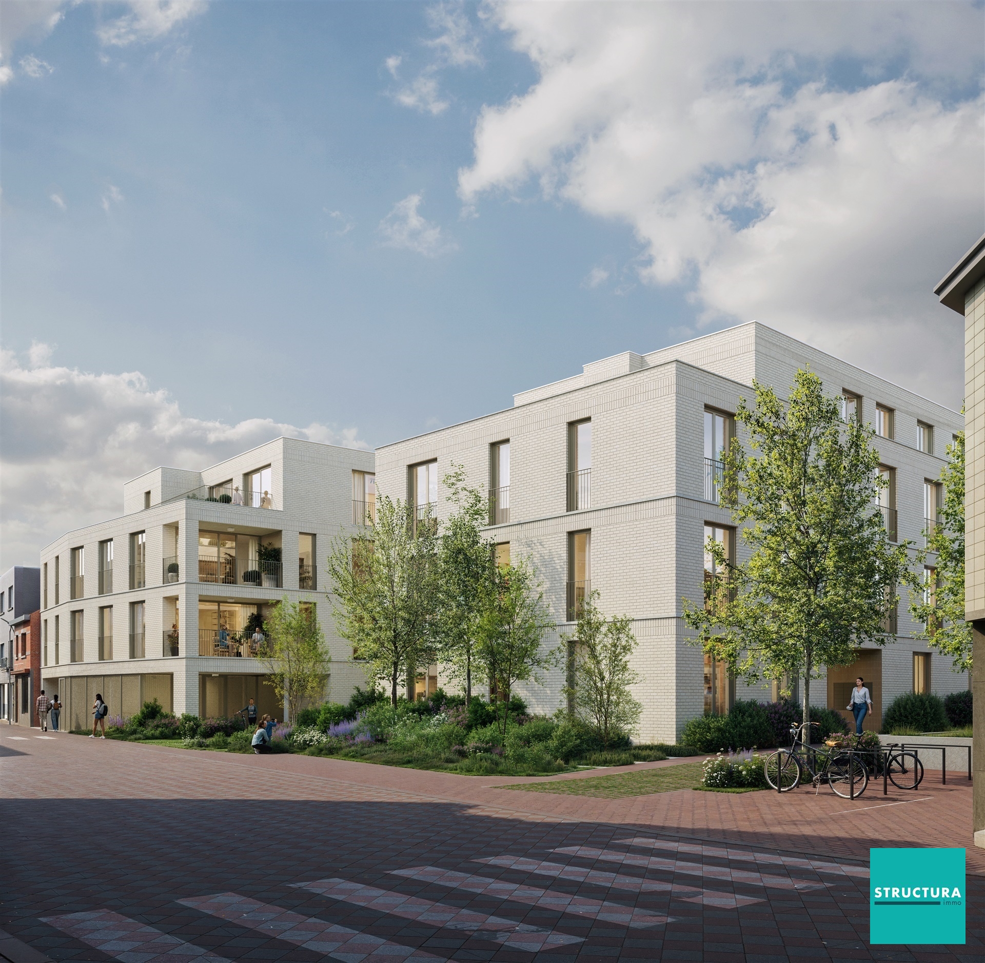 Hof Ten Anker: gelijkvloers appartement met 2 slpk - foto 2