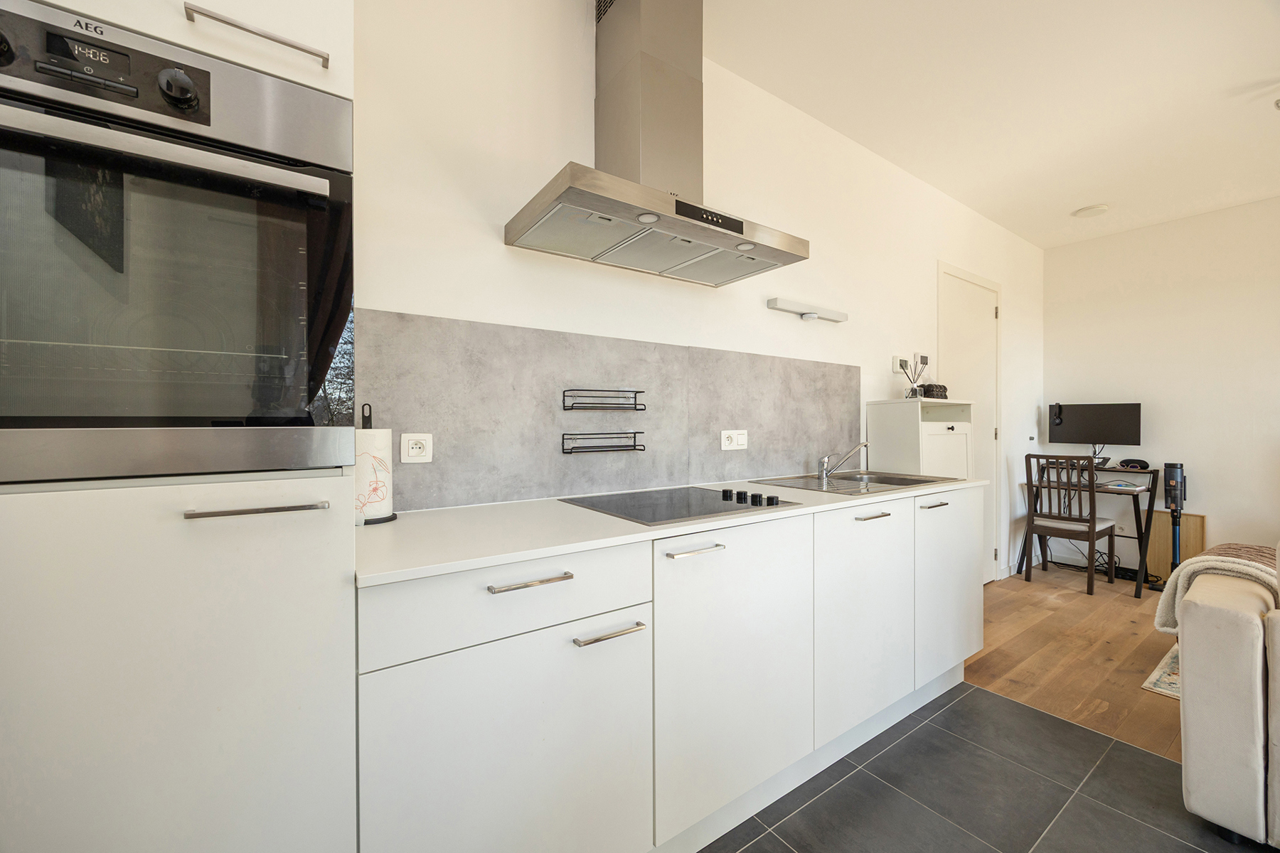 Modern 1-slaapkamerappartement met terras - foto 4