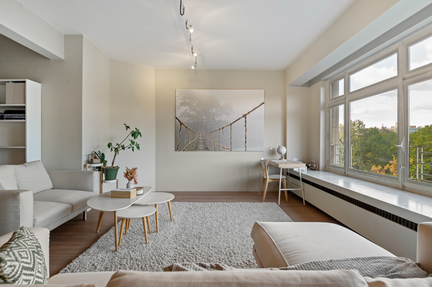 Appartement met frontaal parkzicht - foto 4