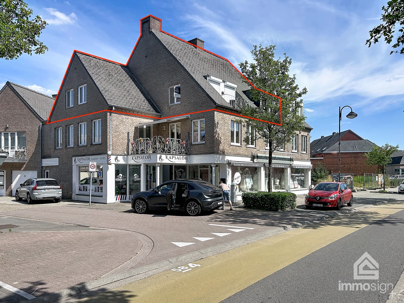 Instapklaar appartement in het centrum van Hamont met terras en 2 slaapkamers - foto 1
