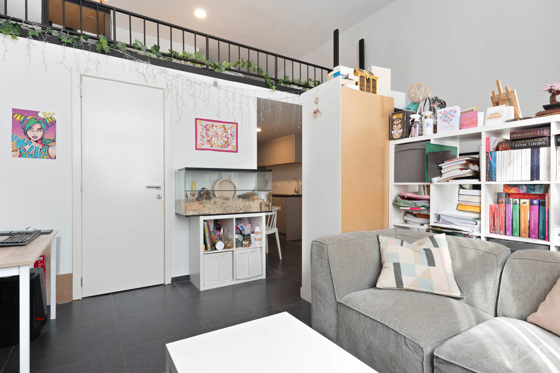 Ruime vernieuwde studio met private inkom - foto 4