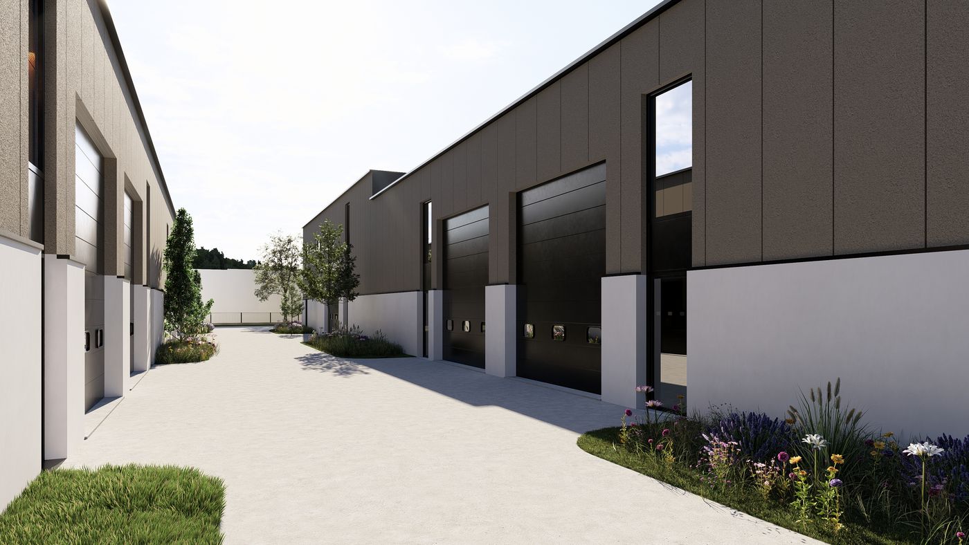 Duurzaam en architecturaal nieuwbouw KMO-unit van 229 m² te Evergem - foto 1
