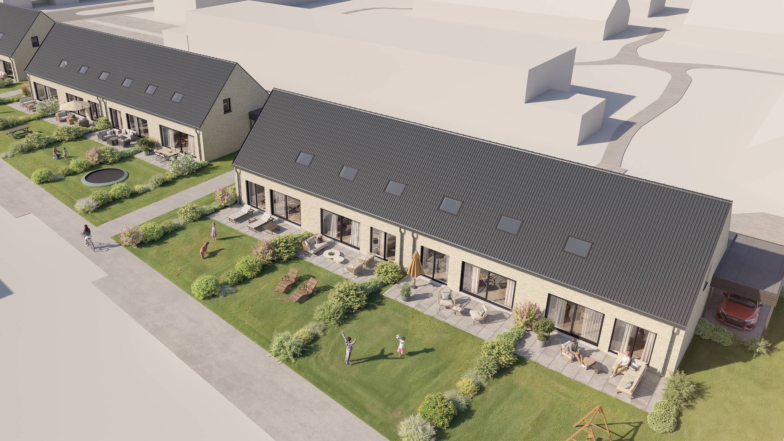 Kouter Middenpark Eke, 12 nieuwbouwwoningen aan vaste prijs - foto 3