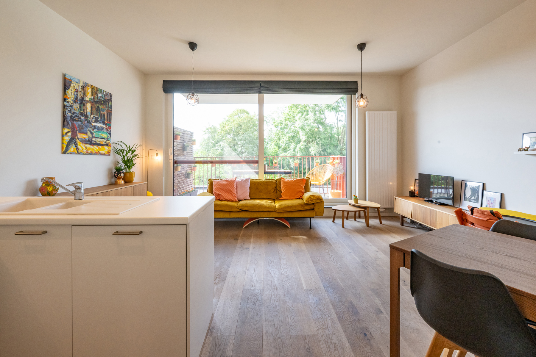 INSTAPKLAAR APPARTEMENT MET TERRAS &amp; AUTOSTAANPLAATS - foto 4