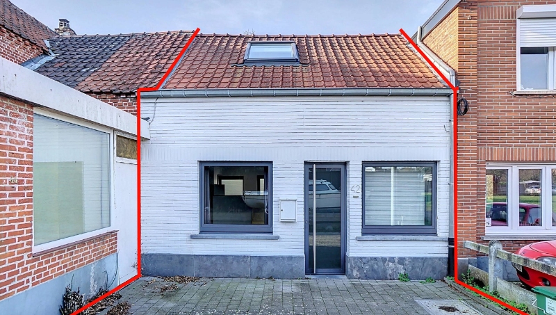 Rijhuisje van 66m² met 1 slaapkamer en 2 terrassen - foto 1