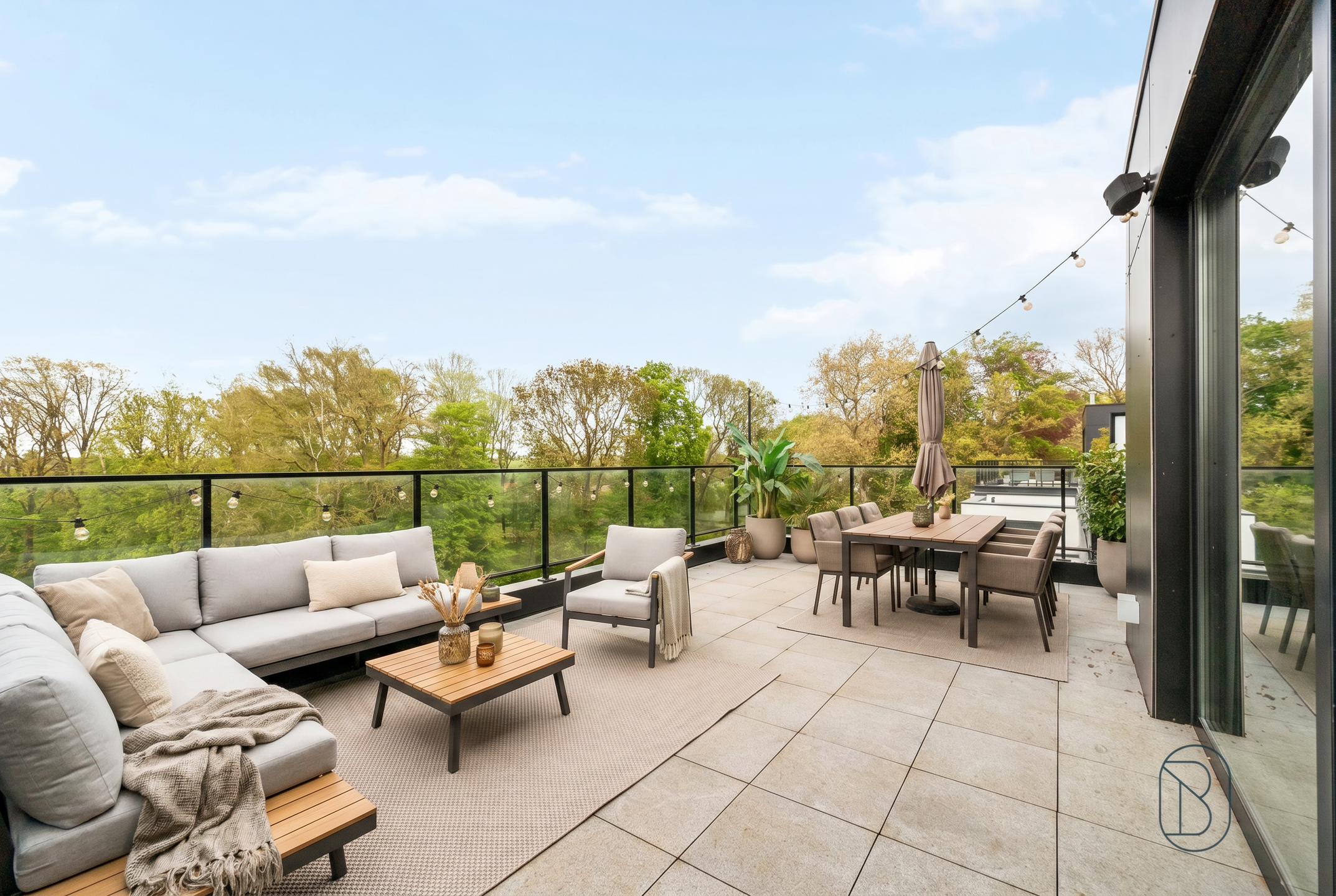 Topgelegen lichtrijke penthouse met prachtig terras - foto 4