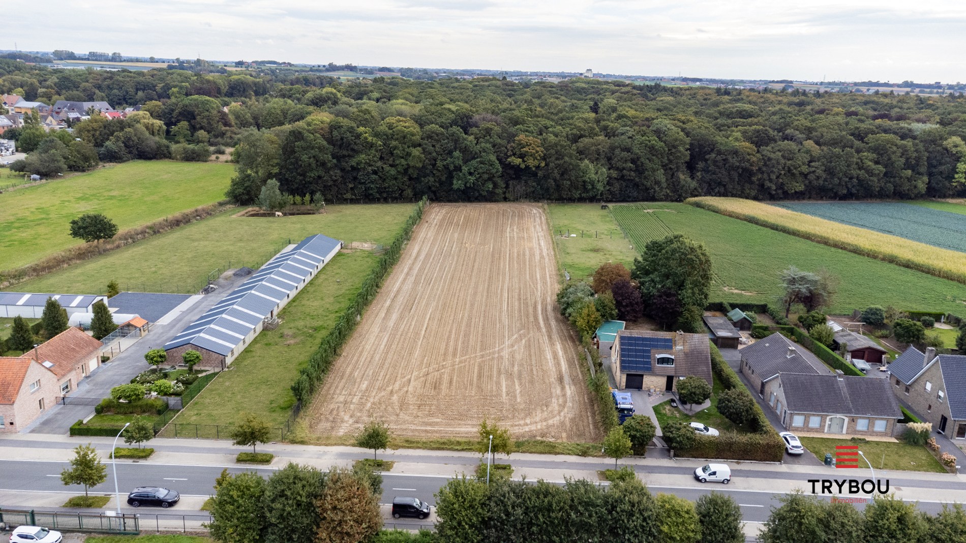 Bouwgrond met natuurzone te koop – Poelkapellestraat 23A, Houthulst - foto 3