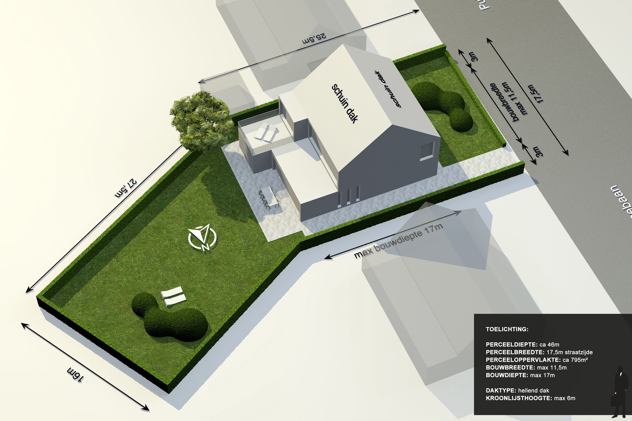 Bouwgrond op perceel van circa 800 m² voor OB te Keerbergen. - foto 3