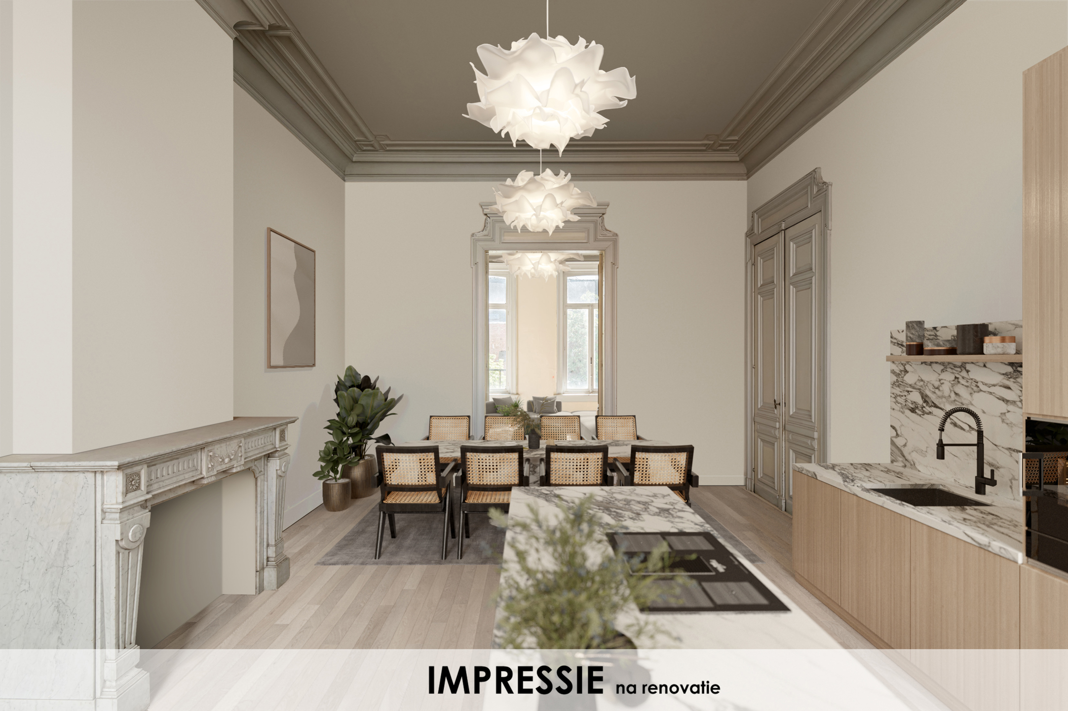 Appartement van 209m² + terras in uniek en historisch kader - foto 2