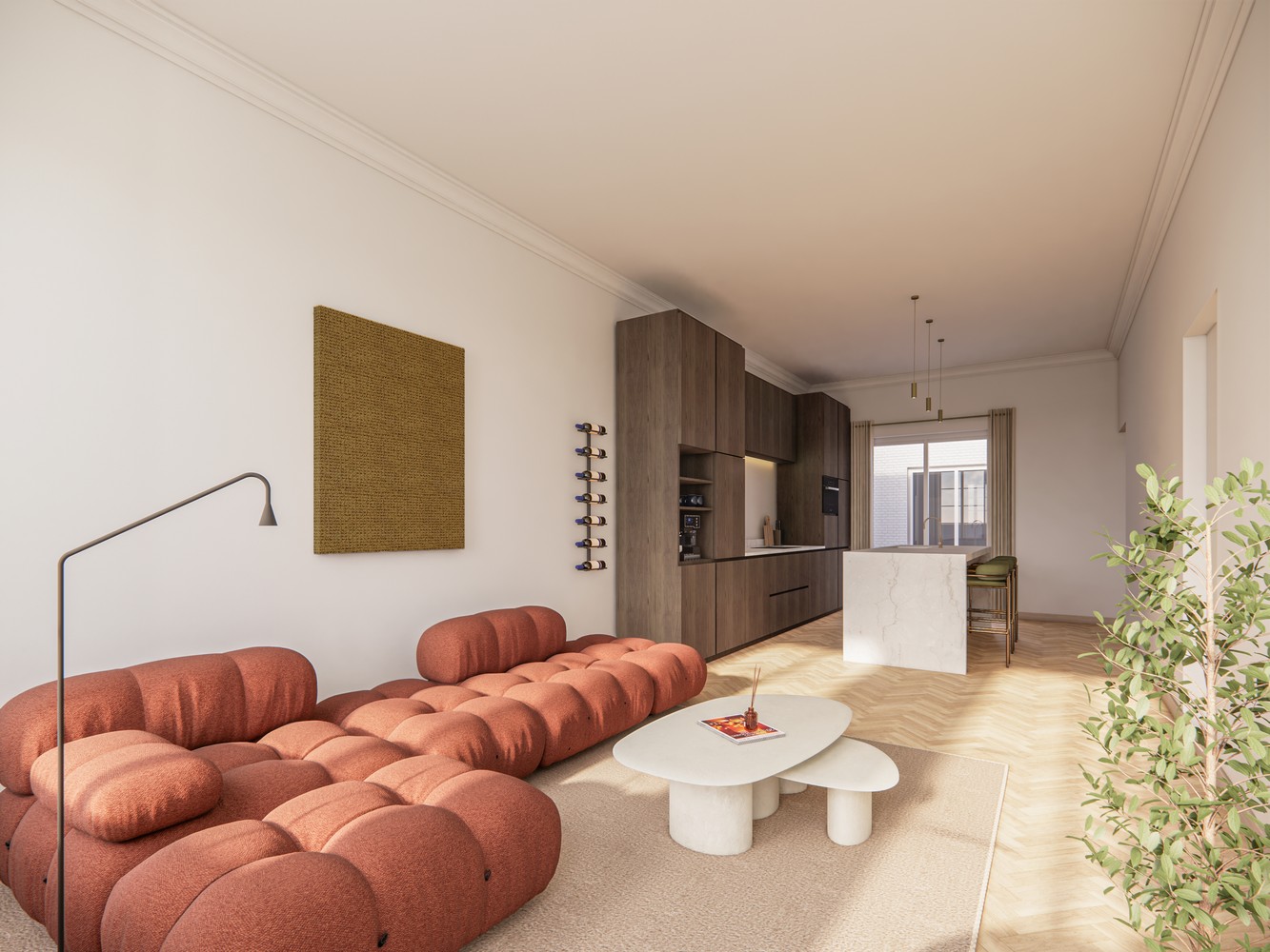 Immeuble entièrement rénové avec 2 appartements spacieux et élégants – périphérie d'Ostende - photo 4