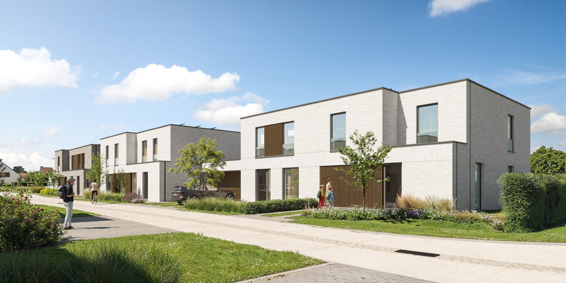 Halfopen bebouwing met 4 slpk’s en garage - foto 1