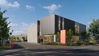 Nieuwbouw KMO-unit met een oppervlakte van 432 m² en 4 privatieve parkeerplaatsen te koop. De unit maakt deel uit van een bedrijvenpark "THEMIS”,...