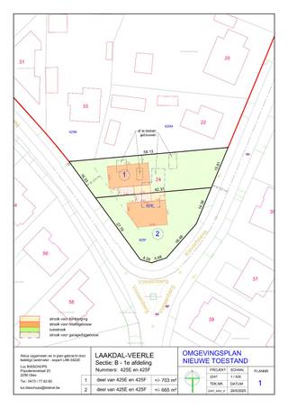 Renovation property located in a quiet street, within walking distance of the village center of Veerle. The south-facing plot has an area of ​​approximately 1,505 m². The plot is suitable for subdivision with a view to the construction of two detached houses with a facade width of 10 meters and 7 meters respectively, subject to obtaining a demolition and subdivision permit from the municipality of Laakdal.<br /><br />Layout:<br />The entrance hall provides access to the living room and dining room. At the rear is the kitchen, equipped with a hob, extractor hood, oven, sink, and refrigerator. There is also a shower room. Furthermore, the ground floor has a conservatory and a separate toilet.<br /><br />On the first floor, there are 3 bedrooms. The attic floor is accessible via a fixed staircase, where a 4th bedroom or hobby room can be arranged.<br /><br />The property also has a small cellar that can be used as storage space.<br /><br />Extraordinary features:<br />* Quiet location near the village<br />* South-facing plot of approximately 1,505 m²<br />* Renovation property<br />* Plot suitable for subdivision (2 detached houses)