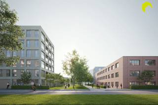 <p><span>Welkom op het Stadsterras: Jouw nieuwe thuis in het hart van Mortsel!</span></p><p><span>In het bruisende centrum van Mortsel opent binnenkort het modern stadsdeel: het “Stadsterras”. Dit nieuwe project verbindt het gemeenteplein met het prachtige nieuwe stadspark Oude God, en biedt een perfecte mix van stadsleven en groen.</span></p><p><span> </span></p><p><span>Een stukje geschiedenis, opnieuw tot leven gebracht</span></p><p><span>Op de plek waar de Sint-Lutgardisschool ooit stond, opent dit unieke woonproject met verschillende groene pleinen. Stadsterras slaat zo een brug tussen park en stad en tussen verleden en toekomst. Zo ontstaat een plek waar iedereen zich thuis kan voelen.  </span></p><p><span> </span></p><p><span>Duurzaam wonen met stijl</span></p><p><span>In de eerste fase worden schitterende BEN (bijna energie neutraal) appartementen gerealiseerd, verspreid over drie gebouwen:</span></p><ul><li><span>Iduna:</span><span> 16 ruime appartementen. (nog enkele 1 slaapkamer-appartementen)</span></li><li><span>Gefion:</span><span> 39 prachtige appartementen. (laatste appartementen met frontaal parkzicht)</span></li><li><span>Mimir:</span><span> 12 stijlvolle appartementen en kantoorruimtes. (volledig uitverkocht)</span></li></ul><p><span>Ondergronds vind je meer dan 250 parkeerplaatsen, fietsenstallingen en handige bergingen.</span></p><p><span> </span></p><p><span>Voor elk wat wils</span></p><p><span>Of je nu op zoek bent naar een knus 1-slaapkamerappartement, een comfortabel 2-slaapkamerappartement, of een ruim 3-slaapkamerappartement, op het Stadsterras vind je gegarandeerd je ideale woonplek. </span></p><p><span> </span></p><p><span>Wacht niet langer!</span></p><p><span>De appartementen zijn binnenkort bewoonbaar. Maak nu een vrijblijvende afspraak met een van onze nieuwbouwexperts via stadsterras@habicom.be of bel 03-449.42.41. Ontdek zelf de charme en mogelijkheden van het Stadsterras!</span></p><p><span> </span></p><p><span>Praktische info</span></p><p><span>Stedenbouwkundige inlichtingen zijn in aanvraag.<br />P-score (perceelscore): D<br />G-score (gebouwscore): D</span></p><p><span> </span></p>
