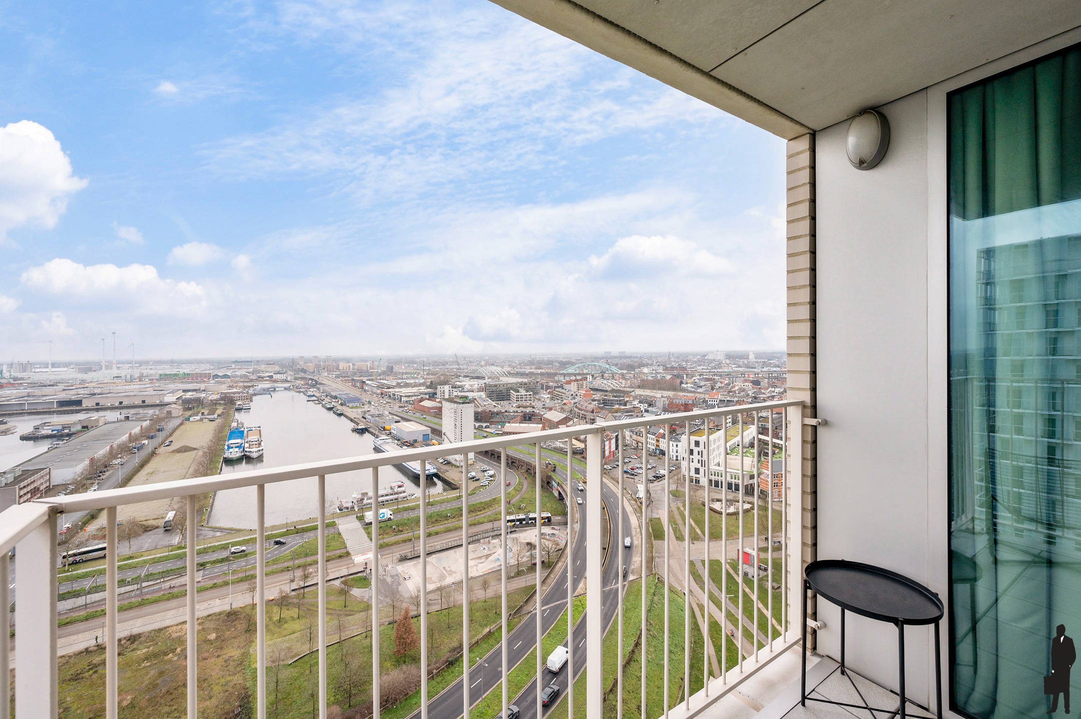 Wonen boven Antwerpen – Exclusief Panorama op de 19e verdieping - foto 4