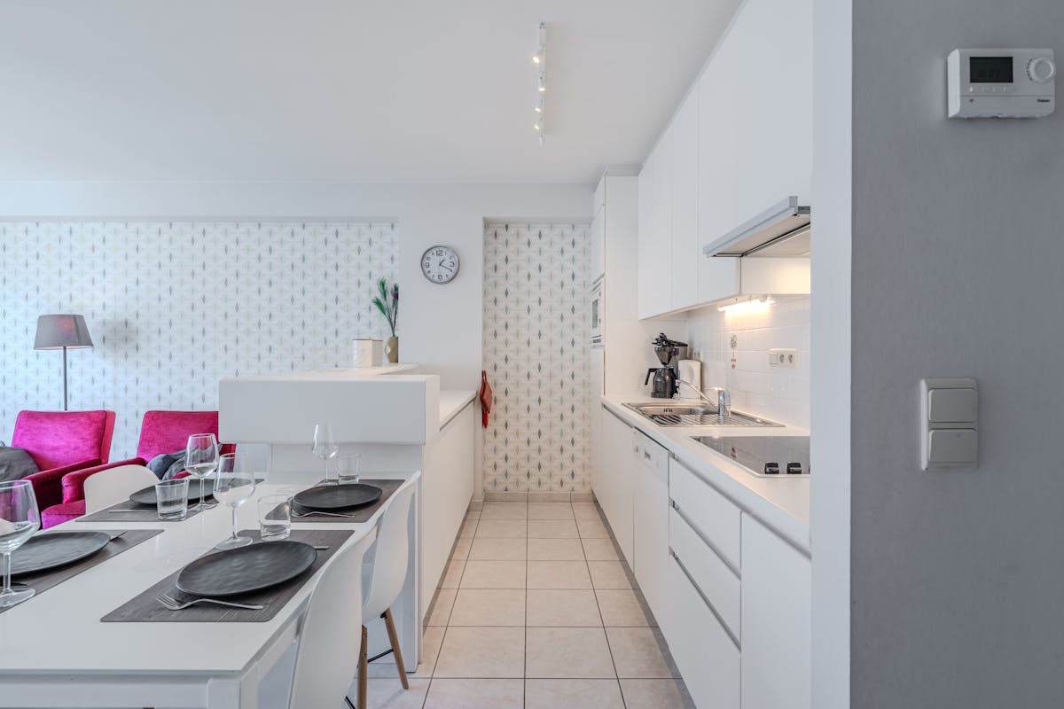 Prachtig appartement met 2 slaapkamers en zijdelings zeezicht ! - foto 5