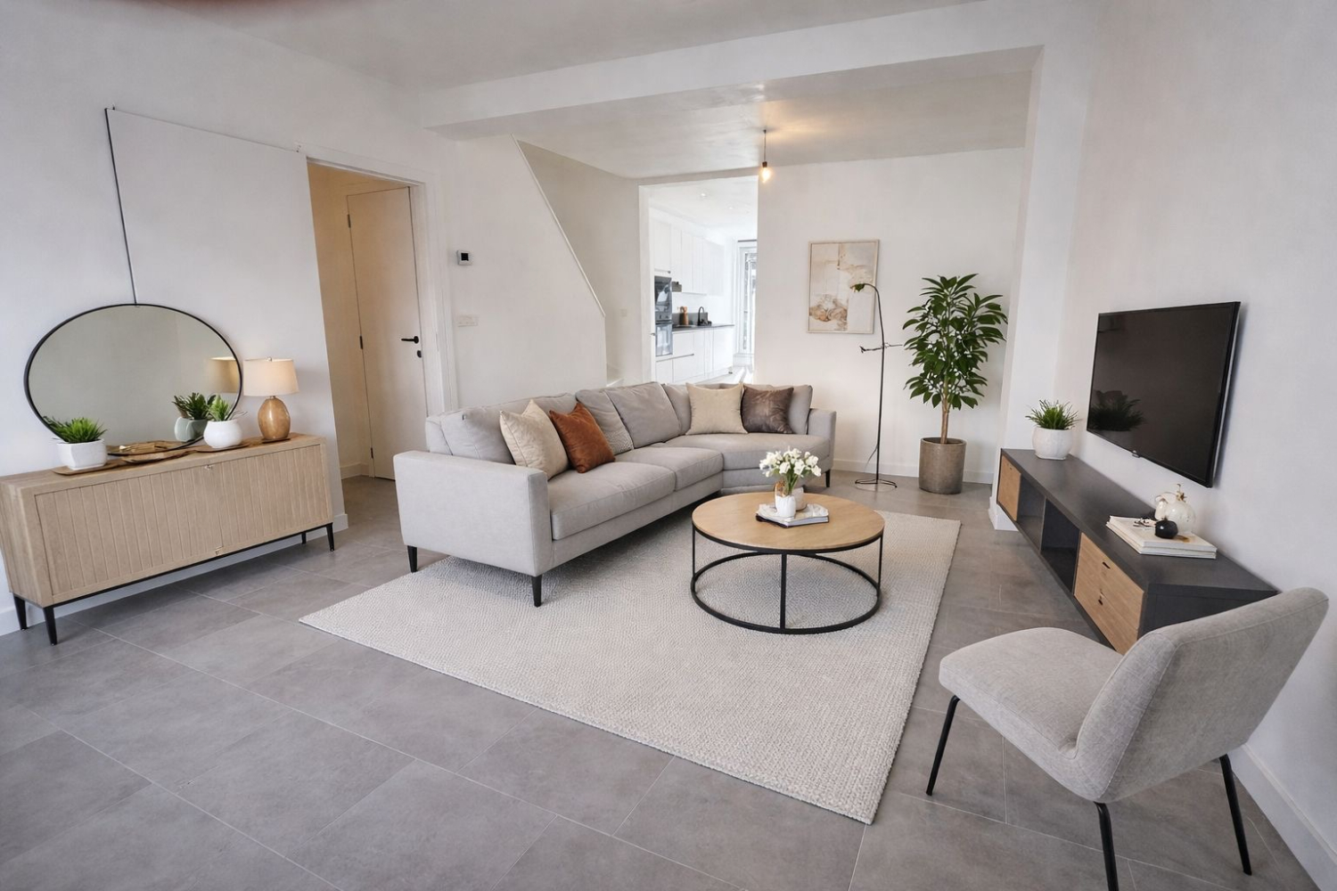 Volledig gerenoveerde woning in het centrum van Lichtervelde met 3 slaapkamers en leuk zonnig tuintje - foto 5