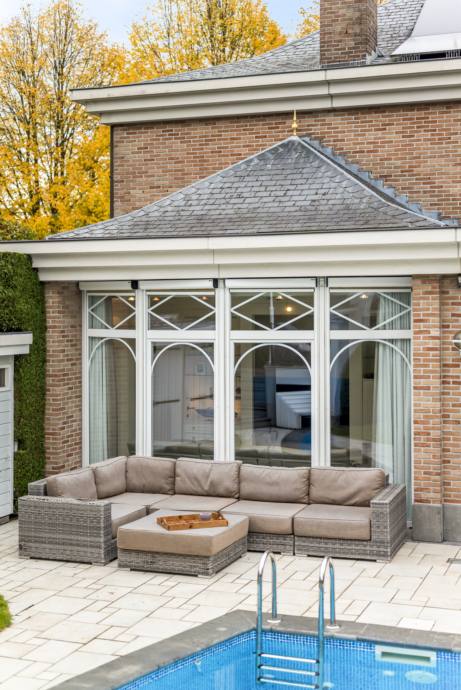 Franse pastoriestijl villa met zwembad in Bornem - foto 4