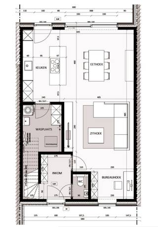 Deze moderne nieuwbouwwoning (lot 14) wordt gerealiseerd in een residentiële omgeving aan een nieuwe invalsweg van de Warandestraat.De woning heeft...