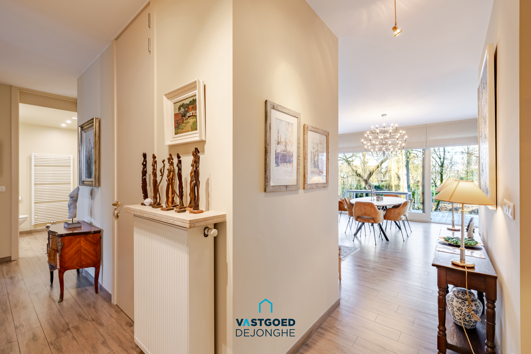 Zeer ruim, instapklaar en lichtrijk appartement in het centrum van De Pinte - foto 5