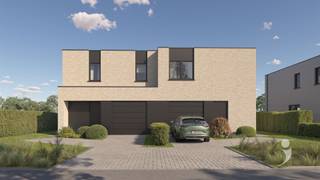 <p><span>Ontdek deze energiezuinige halfopen bebouwing in het project Veldzicht, gelegen op een rustige en groene locatie nabij het centrum van Begijnendijk.</span></p><p><span><br />Bij binnenkomst is er een inkomhal met gastentoilet, gevolgd door een praktische garage. De open leefruimte met zithoek, eetkamer en keuken biedt een uitzicht op de tuin met achterliggende groene weide.<br />Op de eerste verdieping vind je een nachthal, een apart toilet, drie volwaardige slaapkamers, een handige bergruimte met aansluitingen voor wasmachine en droogkast, en een moderne badkamer met ligbad, douche en dubbele wastafel.</span></p><p><span><br />Deze woning is uitgerust met zonnepanelen (4500 Wp), een warmtepomp gekoppeld aan vloerverwarming, ventilatiesysteem type D en regenwaterrecuperatie. Beslis tijdig en pas de woning naar jouw eigen wens aan!</span></p><p><span> </span></p><p><span>*Project Veldzicht is momenteel in opbouw. Verkoop onder de Wet Breyne (12% registratierechten op de grond, 21% btw op de constructie).</span></p><p><span> </span></p><p><span>Interesse in deze woning? Contacteer ons op 016 15 31 15 of info@immolivit.be</span></p>