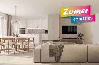 Deze energiezuinige woning (A+ label!) op lot 14 is gelegen aan de Buntstraat te Wondelgem. Gelegen rond een centraal groen, vlakbij winkels, scholen en ander faciliteiten. Onze woningen worden ingericht met de nieuwste technieken, doorgedreven isolatiepakket, warmtepomp met vloerverwarming (+ koeling), ventilatiesysteem D, zonnepanelen en regenrecuperatie en volledig afgewerkt tot en met laminaat in de slpks.<br /><br />Ruime inpandige berging handig voor fietsen. Zuidwest gericht terras met zicht op bomen en groen wordt mee aangelegd.<br />Je wagen parkeer je op je eigen parkeerplaats welke mee in de prijs is inbegrepen.<br /><br />Aankoop aan 6% BTW mogelijk!<br /><br />Raadpleeg jouw bouwadviseur via het nummer 09 280 60 60 of info@durabrik.be en ontdek onze kijkwoning op wandelafstand van dit unieke woonproject: https://www.durabrik.be/nl/kijkwoningen/wondelgem-coomansheide <br /><br />* afbeeldingen zijn indicatief