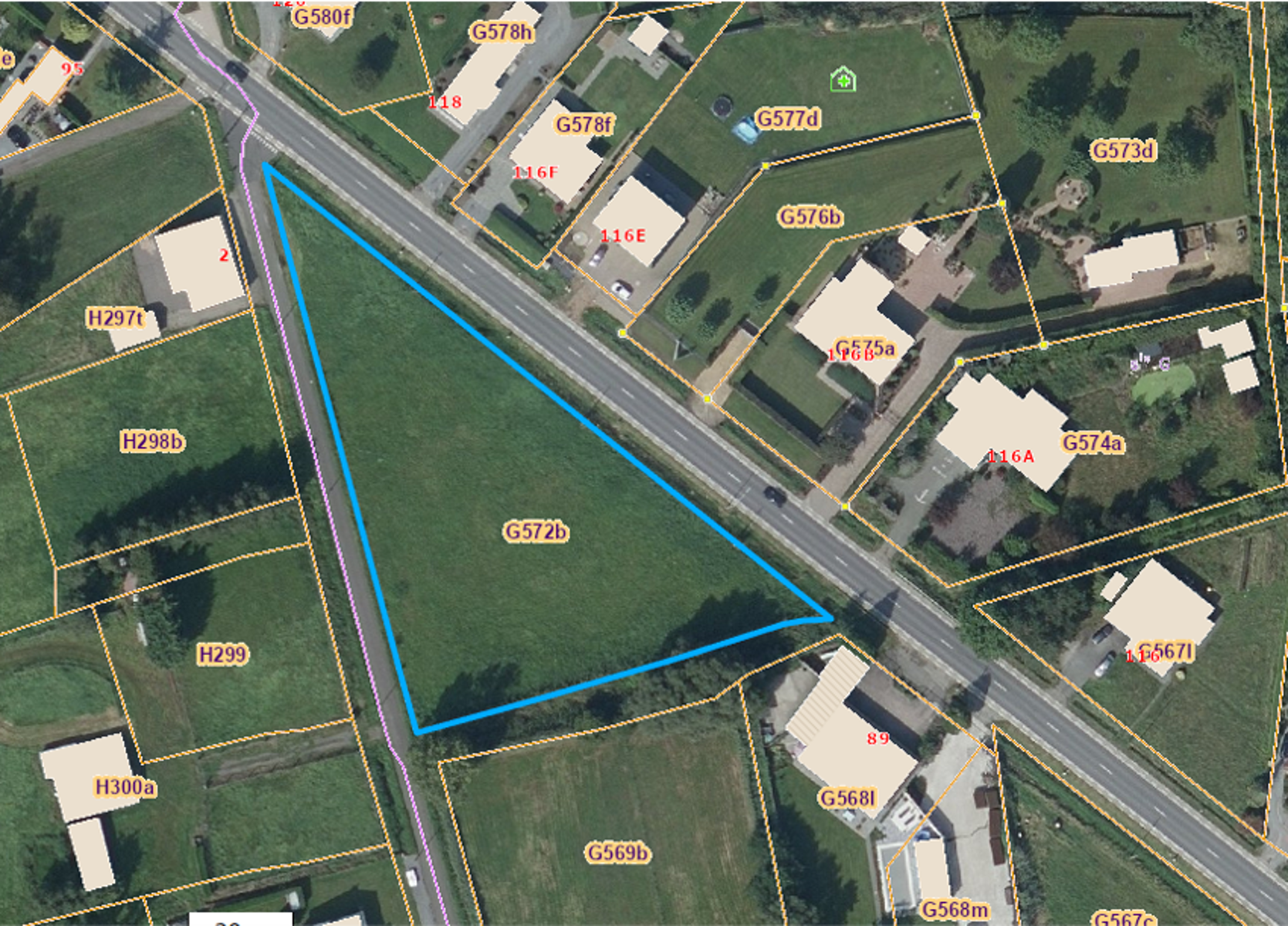 CENTRAAL GELEGEN PERCEEL LANDBOUWGROND OP 4074M² - foto 3