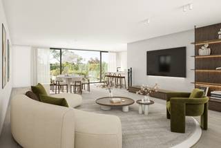 <strong>LIGGING:</strong><br />Deze nieuw te bouwen woning bevindt zich in een kleinschalig nieuwbouwproject gelegen op de hoek van de Laarnesteenweg en de Parklaan in Wetteren.<br />Op deze locatie is er een divers aanbod aan winkels, restaurants, openbaar vervoer en diverse vrijetijdsbestedingen. Bovendien is de woning uitstekend bereikbaar via verschillende belangrijke uitvalswegen.<br /><br /><strong>INDELING:</strong><br />Deze nieuw te bouwen halfopen woning met carport geniet een mooie grondoppervlakte. <br />Ze geniet op de gelijkvloerse verdieping: inkomhal met gastentoilet, praktische berging/wasplaats, lichtrijke leefruimte met open keuken.<br />Op de eerste verdieping bevinden zich de nachthal, 4 slaapkamers, een badkamer met bad, douche en een afzonderlijk toilet.<br />Het pand wordt opgetrokken in duurzame en kwaliteitsvolle materialen en zal bovendien een bijna energieneutraal karakter hebben.<br /><br />Afwerking voorzien volgens het lastenboek.<br /><br />Prijs exclusief kosten (registratie, notaris, BTW,...).<br />De gebruikte renders/tekeningen zijn indicatief en hebben geen bindend karakter.<br />De genoemde oppervlaktes zijn bij benadering.<br /><br /><span>Oplevering is voor zomer 2027.</span><br /><br />Contacteer Fanny voor meer informatie 0472 01 51 51