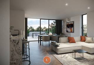 Nieuwbouw gelijkvloerse urban appartement met tuin, terras en parkeerplaatsOntdek deze prachtige gelijkvloerse urban appartement, perfect voor wie...