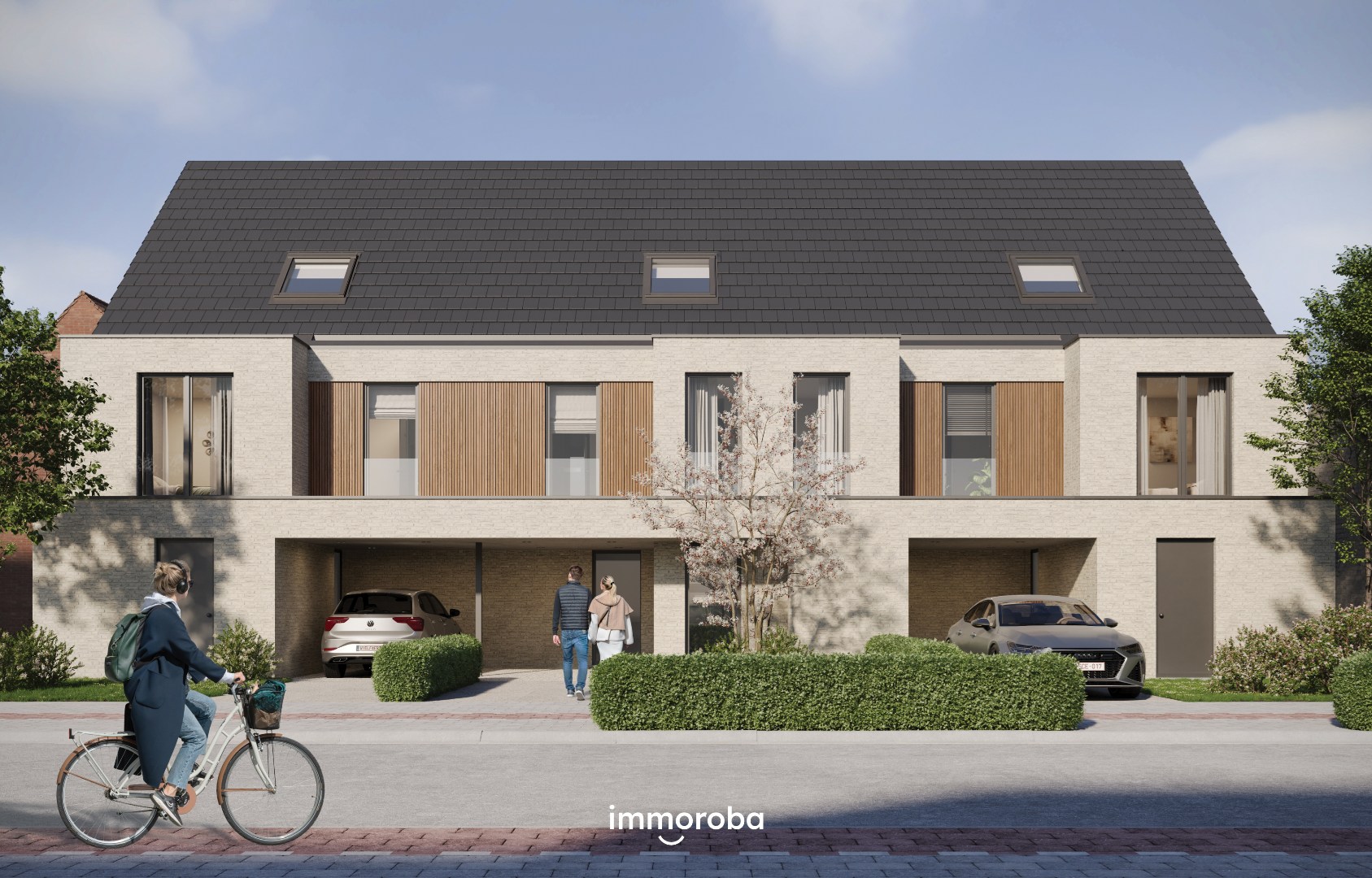 Knappe nieuwbouwwoningen in het centrum van Zulte. Aankoop met 6% BTW mogelijk. - foto 2