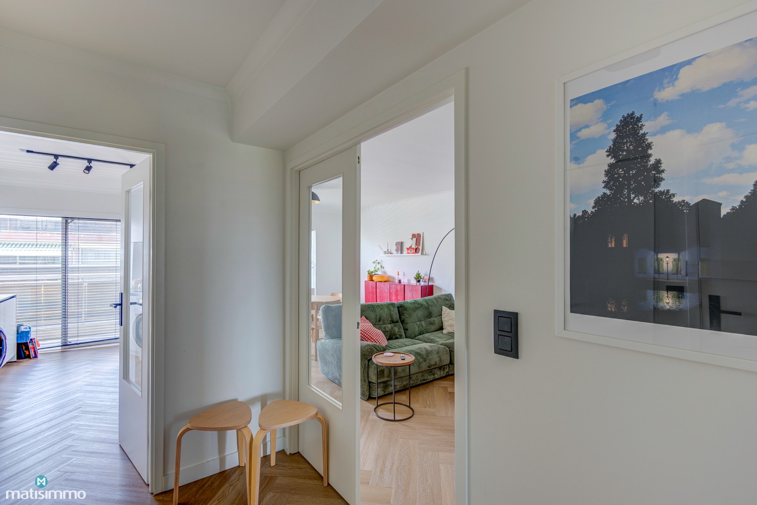 RECENT GERENOVEERD APPARTEMENT MET 2 SLAAPKAMERS, 2 TERRASSEN EN ZICHT OP HET GROEN IN DE KATARINAWIJK (OPTIONEEL: RUIME GARAGEBOX IN DE KELDERVERDIEPING) - foto 4