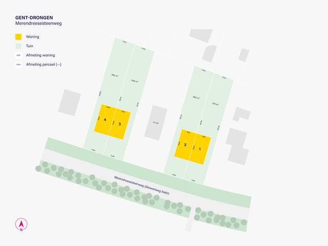 Project te koop in Drongen