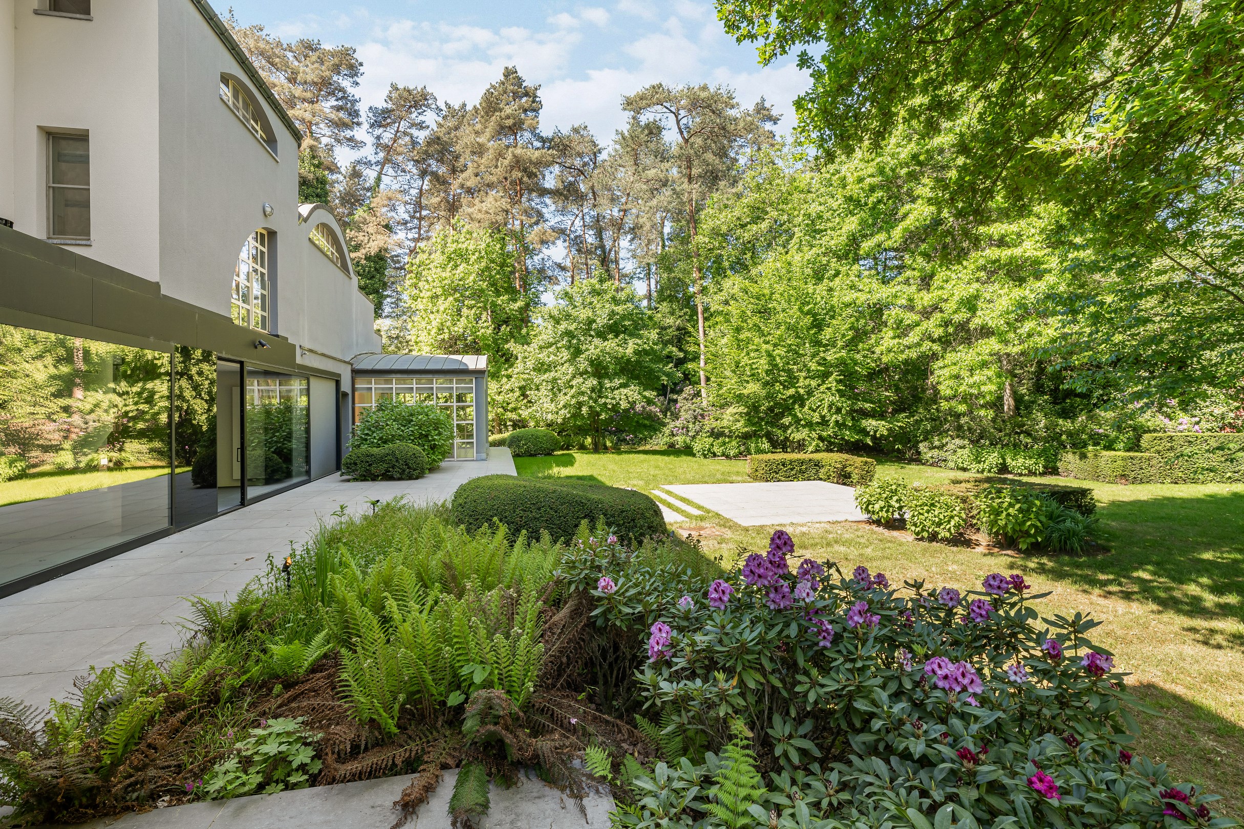 Villa sous architecture moderne à Hof ter Linden. - photo 3