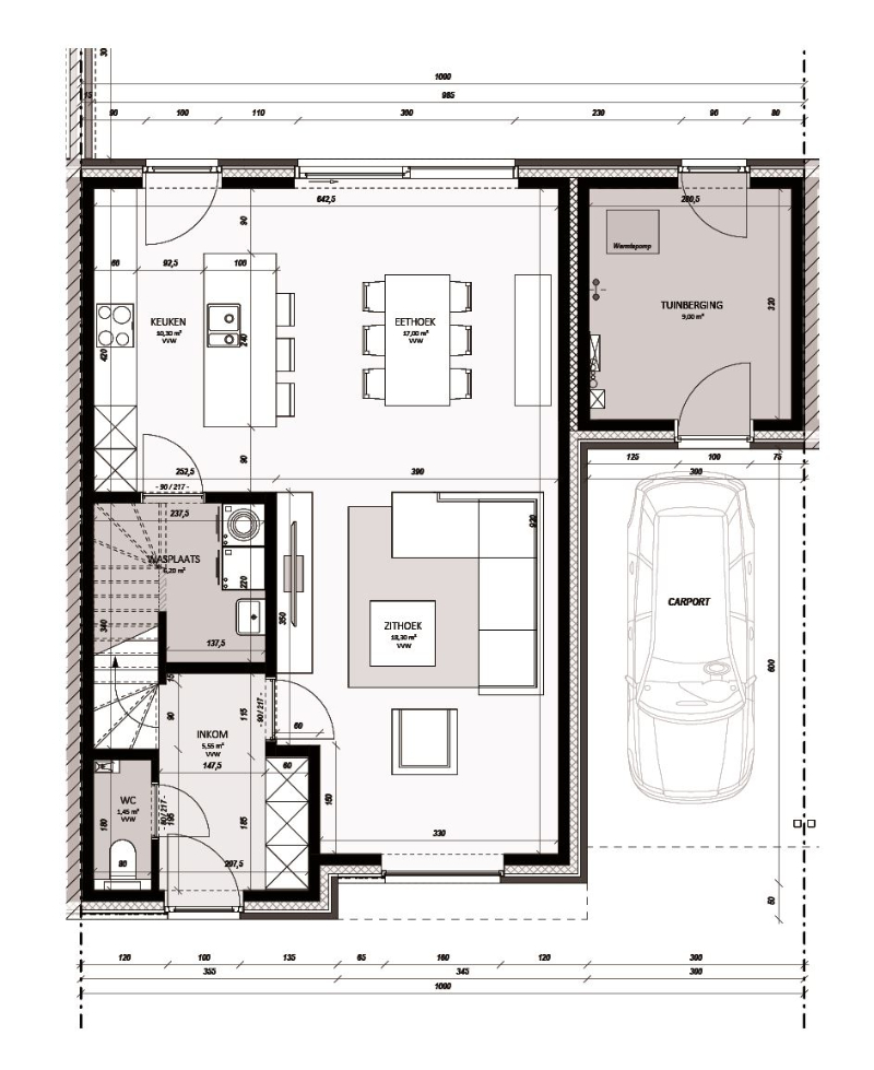 House for sale in Heule with 3 bedrooms - photo 4