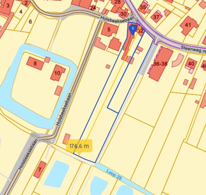 PROJECTGROND voor de bouw van een vrijstaand appartementsgebouw, gelegen in dorpshart Wezemaal. - foto 5