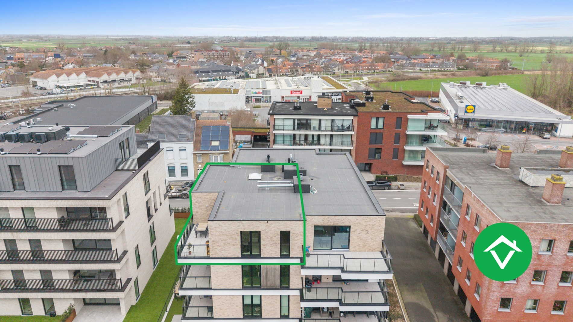 Recent topappartement (2023) met 2 slaapkamers én garage te Diksmuide - foto 1
